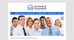 Desktop Screenshot of mcwess-insurance.com